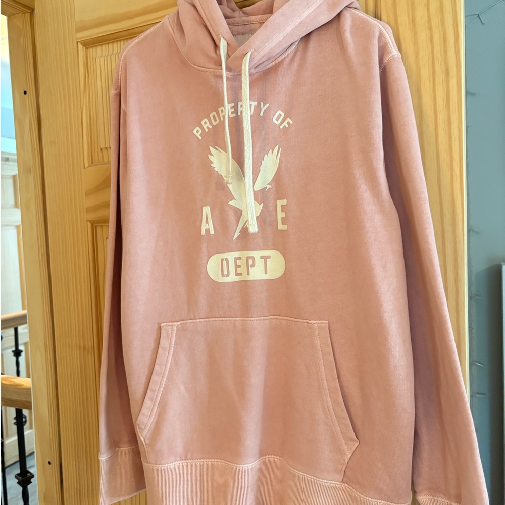American Eagle Outfitters Light Pink Hoodie